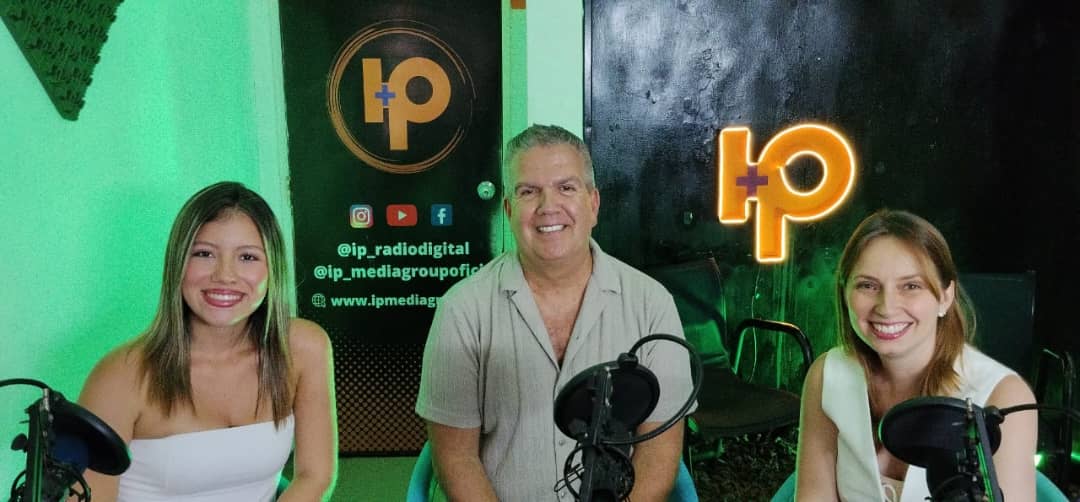 Marcelo Mazzini durante una entrevista en IP Radio Digital, Caracas